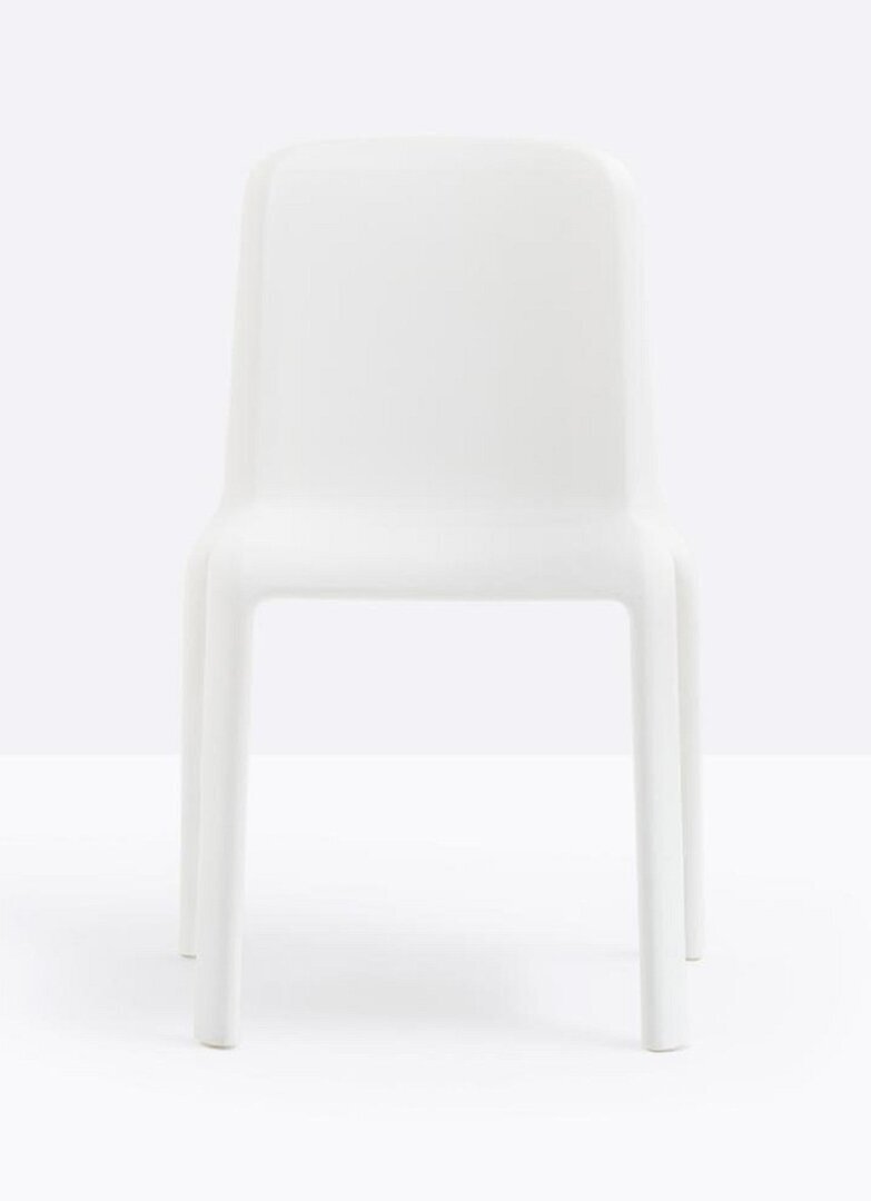 Pedrali Snow 303 Kinderstuhl-BI-Polypropylen Weiss