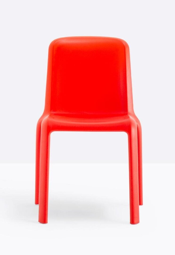 Pedrali Snow 303 Kinderstuhl-RO-Polypropylen Rot