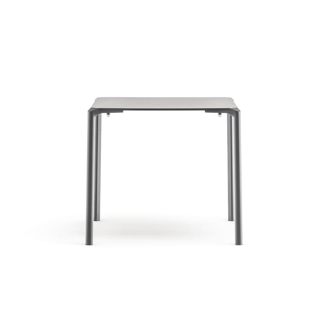 Pedrali Jump TJ Tisch-79 x 79 cm-COM-nero-Kompaktplatte Schwarz