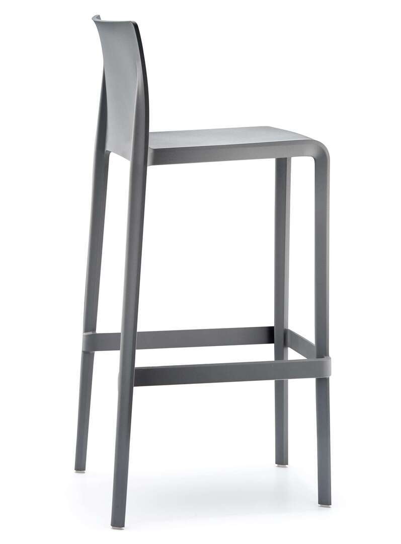 Pedrali Volt 678 Barhocker-GA-Polypropylen Anthrazit