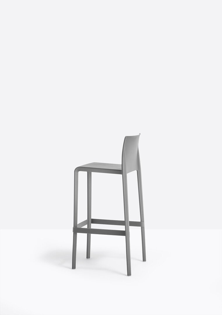 Pedrali Volt 678 Barhocker-GA-Polypropylen Anthrazit