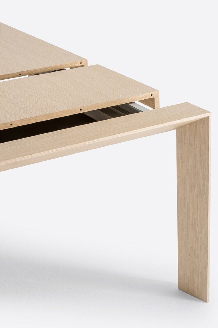Pedrali Surface TSU Tisch-RS-Eichenholz Gebleichte Eiche