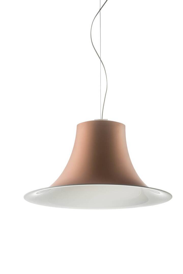 Pedrali L004S Pendelleuchte-RM-Polycarbonat Kupferbraun
