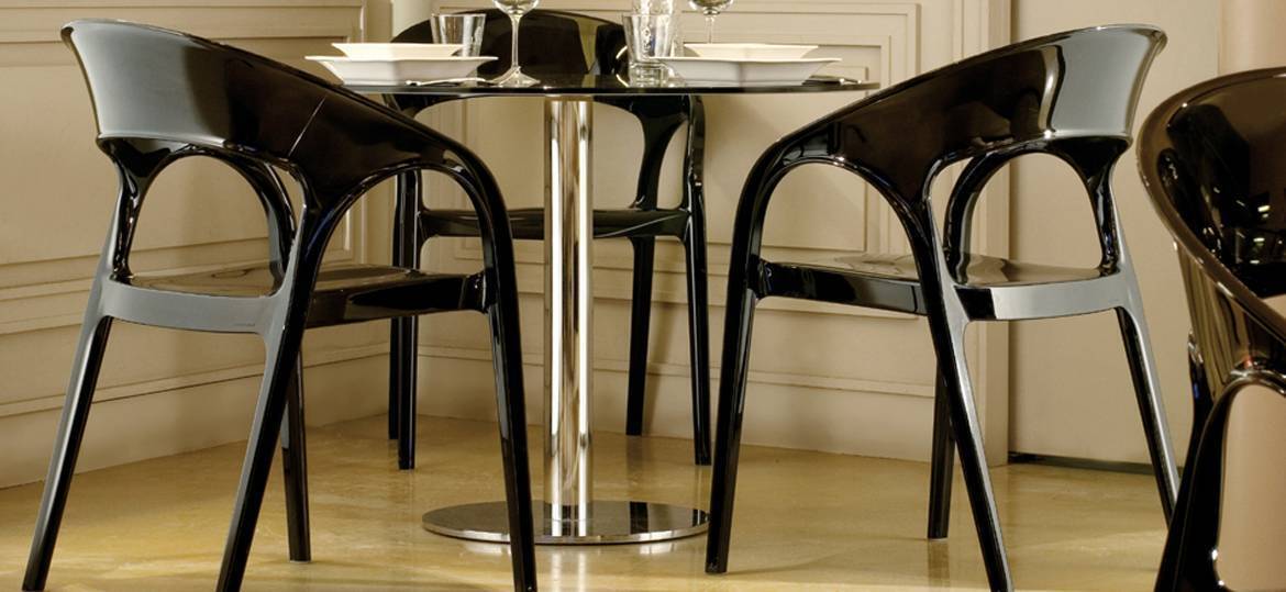 Pedrali Inox 4903 ellittico Couchtisch