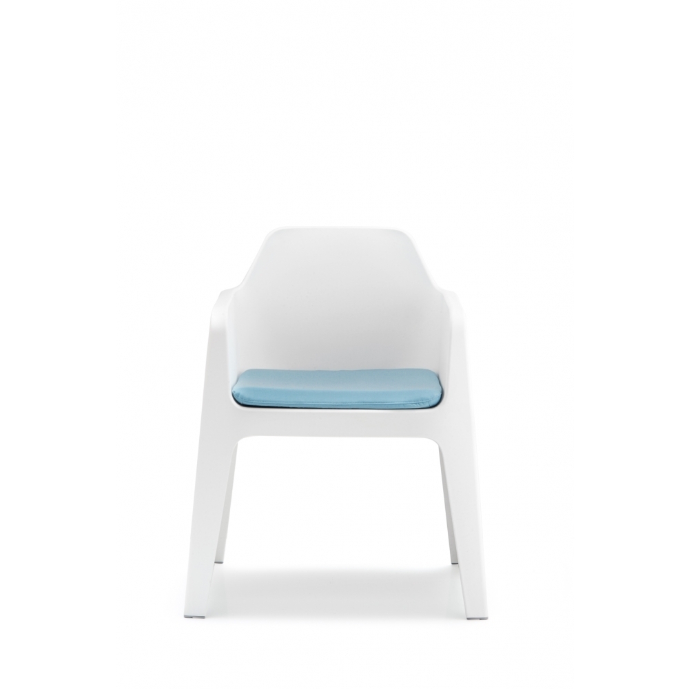 Pedrali Plus 630.3 Sitzkissen-D82-Hellblau