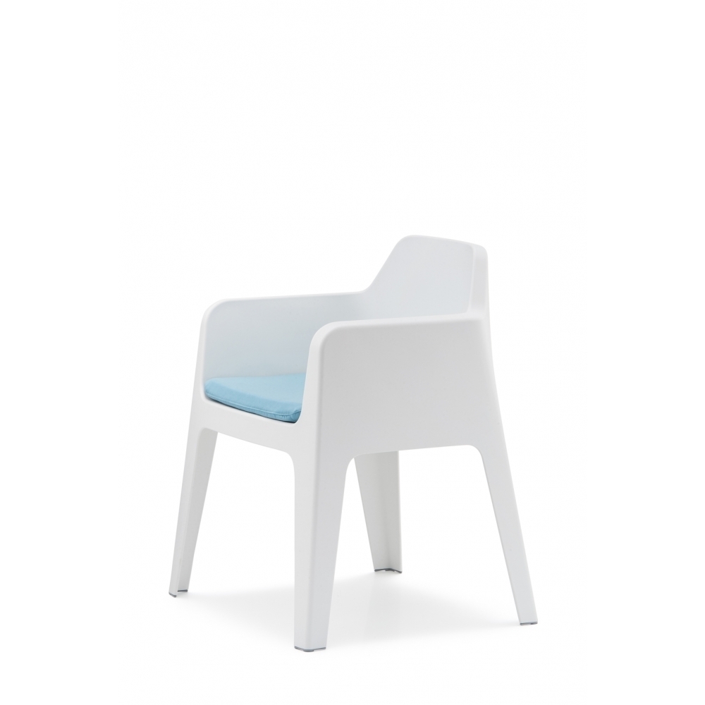 Pedrali Plus 630.3 Sitzkissen-D82-Hellblau