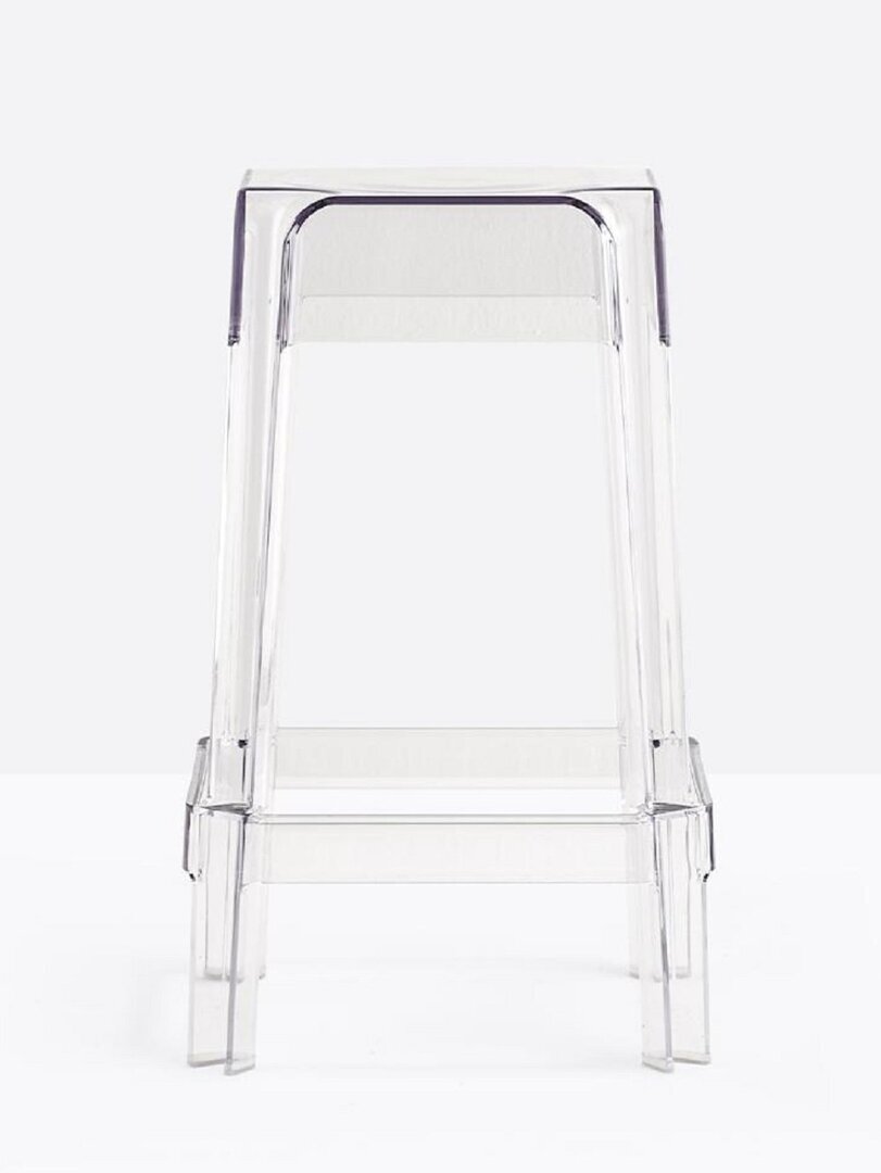 Pedrali Rubik 582 Barhocker-TR-Polycarbonat Transparent