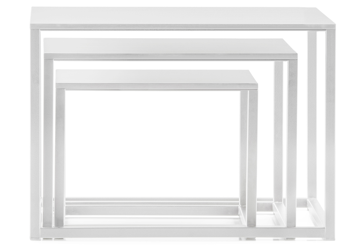 Pedrali Code Couchtisch -CFP-BI-Kompaktplatte Weiss