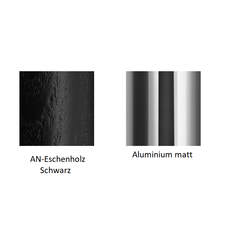Pedrali Babila 2702 Barhocker-AN-Eschenholz Schwarz-Aluminium matt
