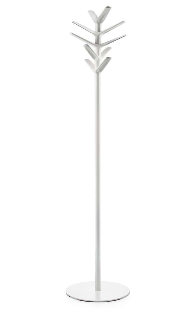 Pedrali FLAG Kleiderständer - 5 Arme Polypropylen weiss