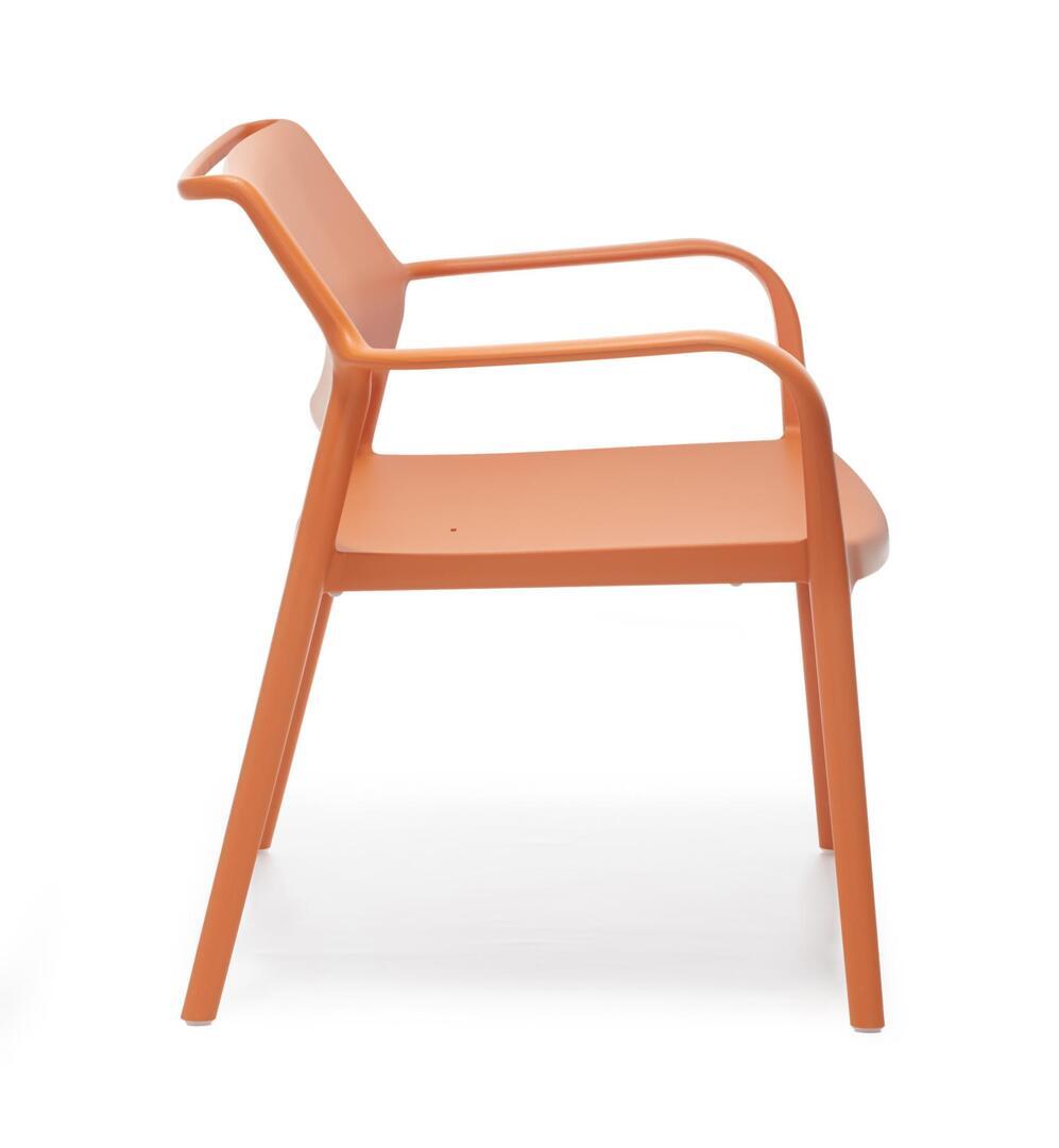 Pedrali Ara Lounge-AR-Polypropylen Orange