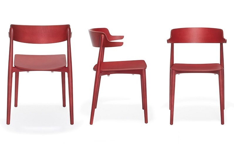 Pedrali Nemea P Stuhl - Rot