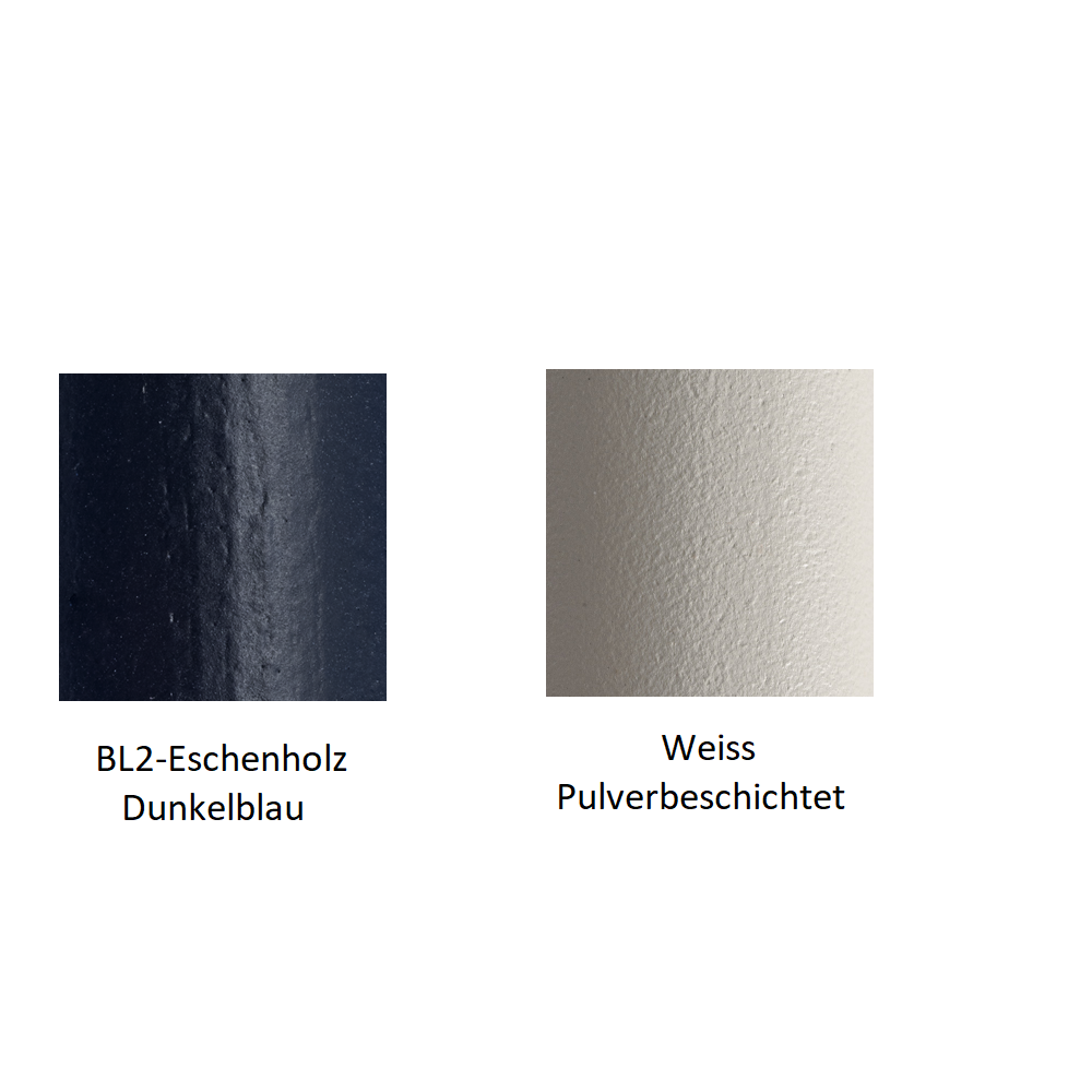 Pedrali Babila 2706-BL2-Eschenholz Dunkelblau-Weiss Pulverbeschichtet