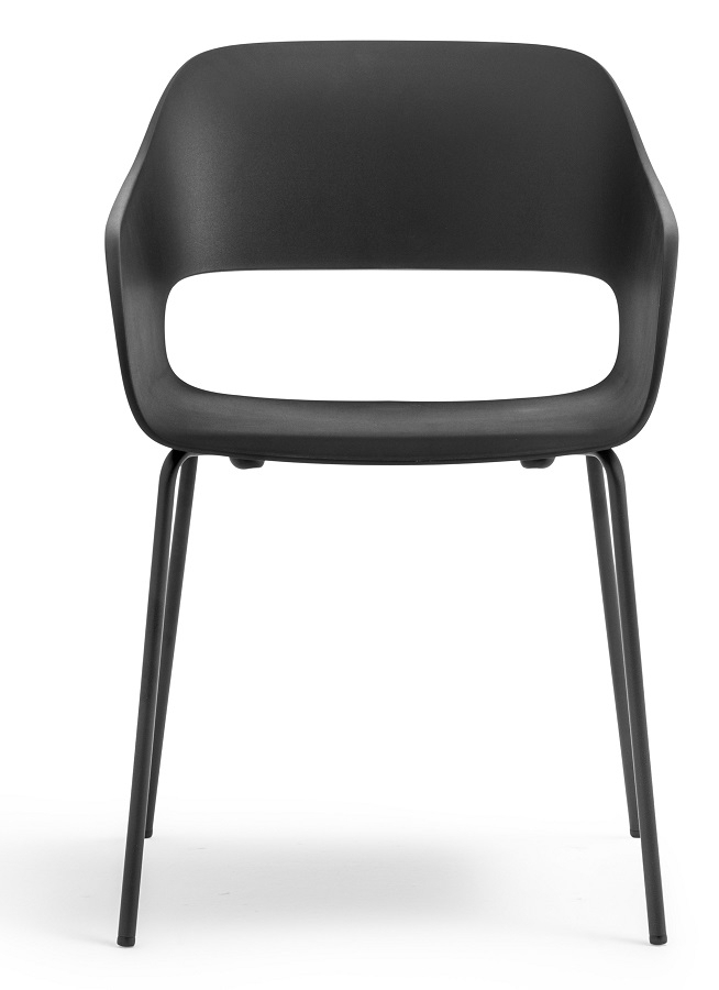 Pedrali Babila 2735-NE-Polypropylen Schwarz-NE-Polypropylen Schwarz