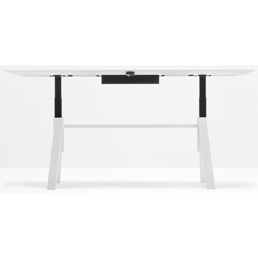Pedrali Arki Adjustable Tisch - Bluetooth CFC_BI-Kompaktplatte Weiss