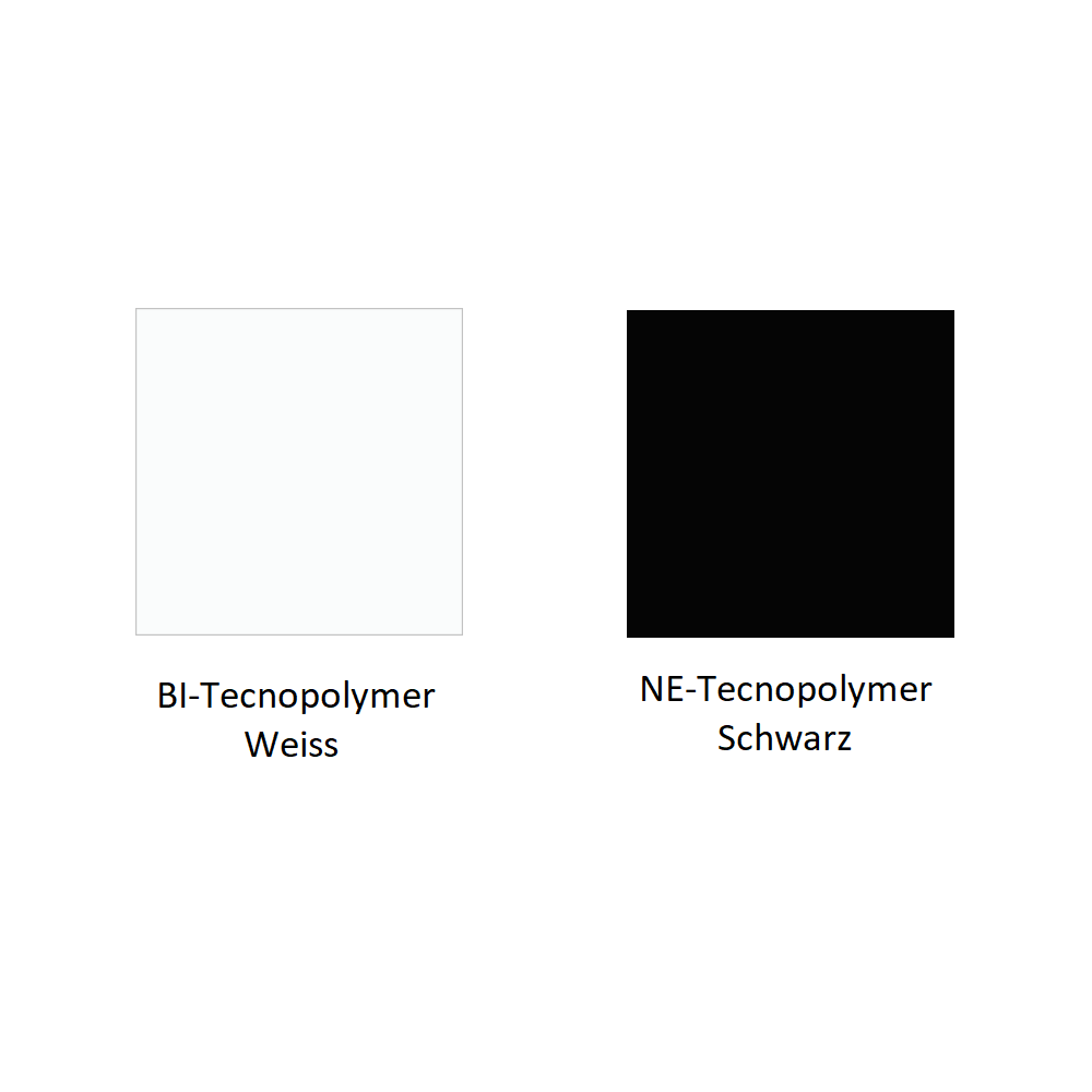 Pedrali Babila 2730 Stuhl-BI-Tecnopolymer Weiss-NE-Tecnopolymer Schwarz
