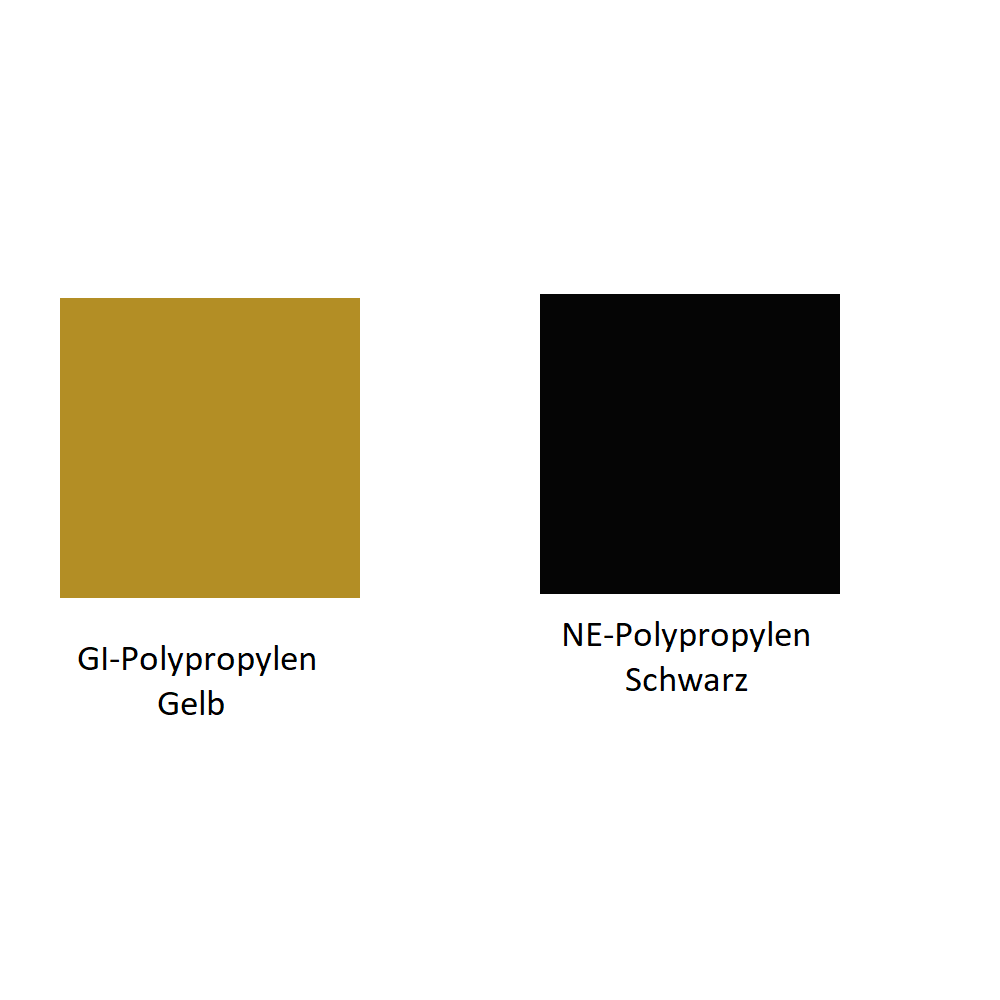 Pedrali Babila 2748 Barhocker-GI-Polypropylen Gelb / NE-Polypropylen Schwarz