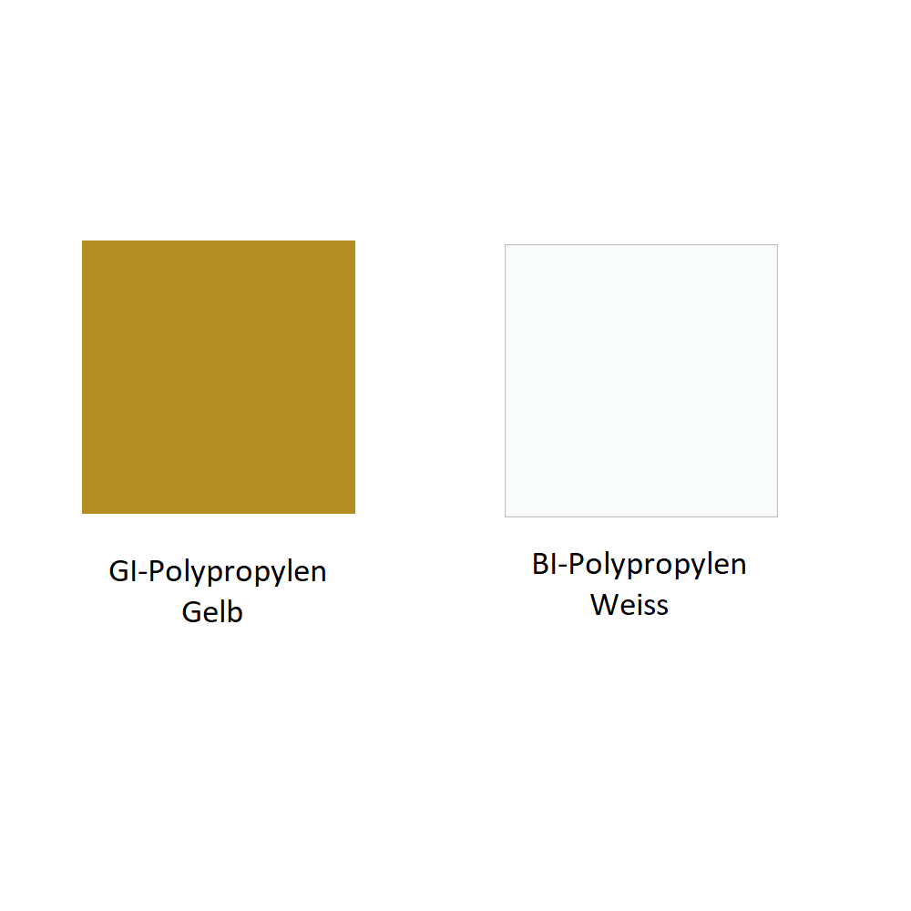 Pedrali Babila 2748 Barhocker-GI-Polypropylen Gelb / BI-Polypropylen Weiss