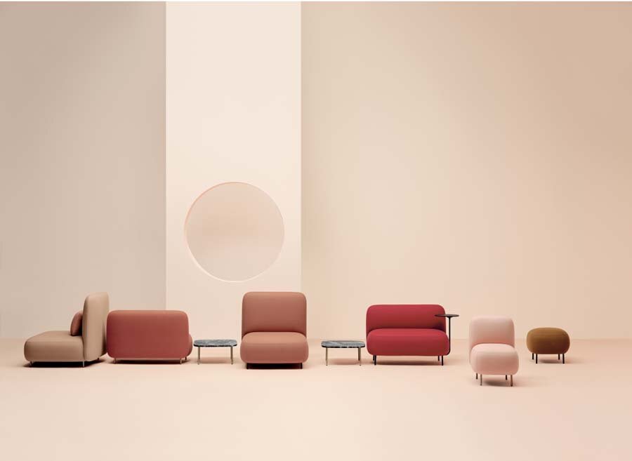 Pedrali Buddy 215S Sofa