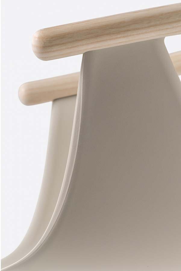 Pedrali Fox 3726 Stuhl-SA200-Stahl Sand