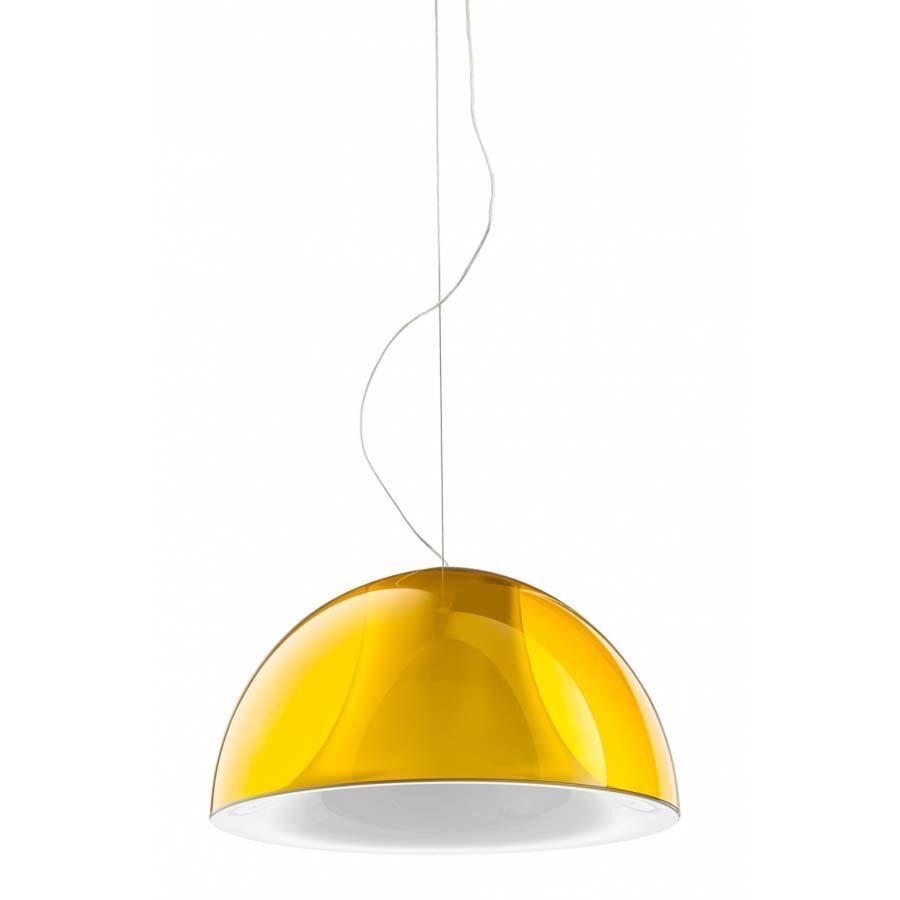Pedrali L002S Pendelleuchte-GT-Polycarbonat Gelb Transparent