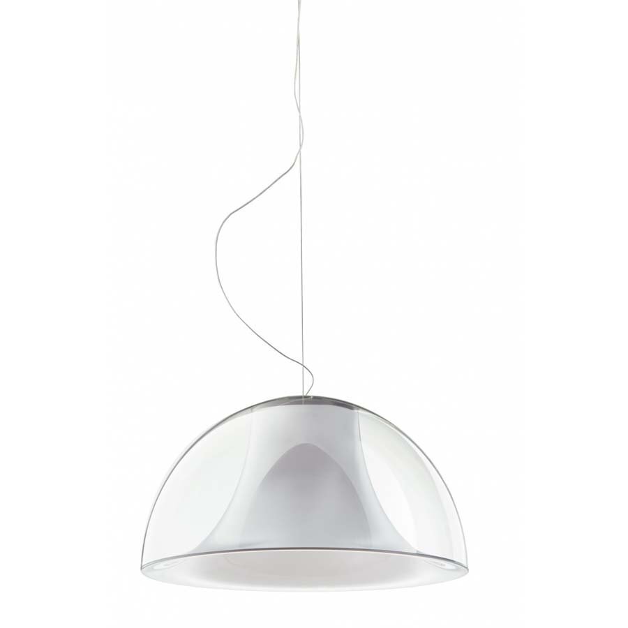 Pedrali L002S Pendelleuchte-TR-Polycarbonat Transparent