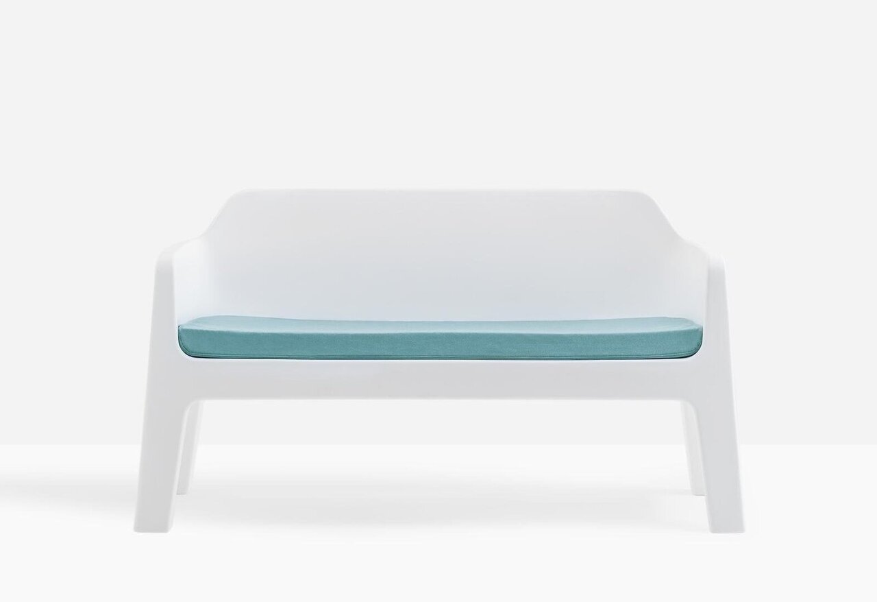 Pedrali Plus Air 636.3 Sitzauflage-D82-Hellblau