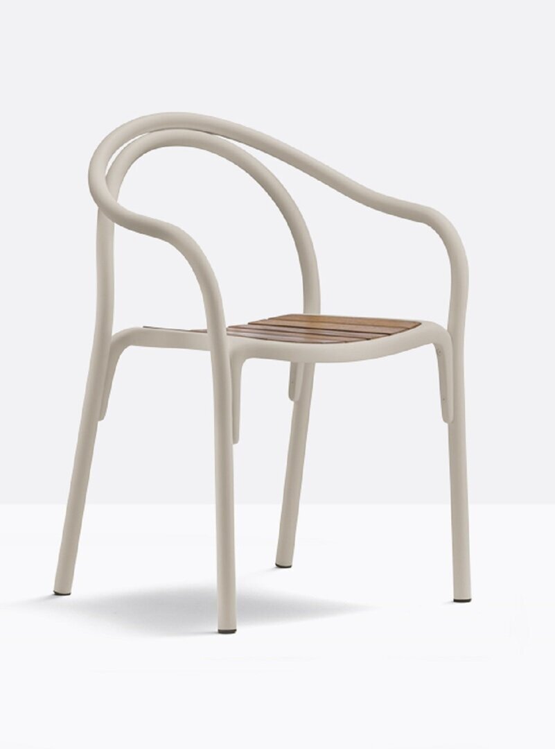 Pedrali Soul Outdoor 3746 Stuhl-SA200E-Aluminium Sand