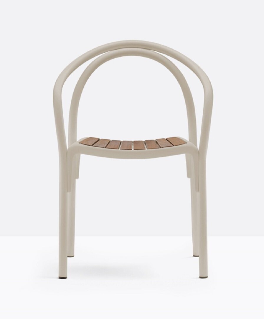 Pedrali Soul Outdoor 3746 Stuhl-SA200E-Aluminium Sand