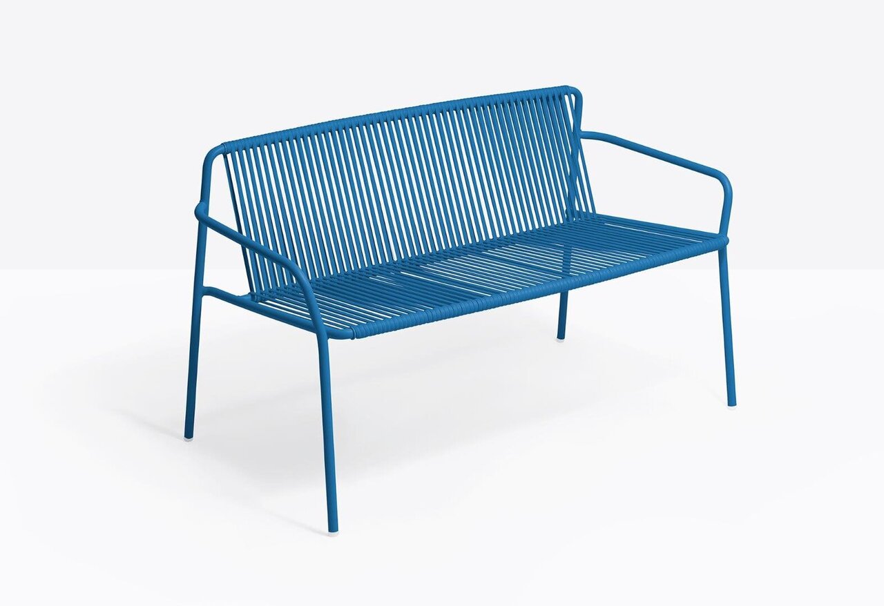 Pedrali Tribeca 3666 Lounge Sofa-BL300E-Stahl Blau