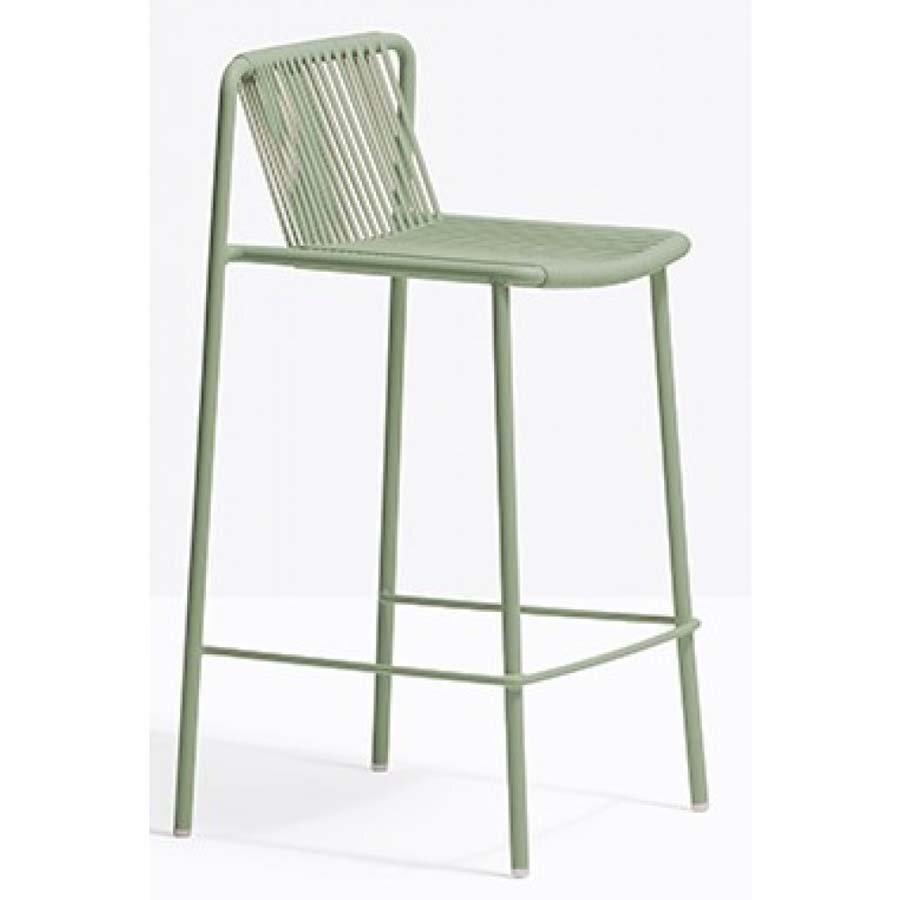 Pedrali Tribeca 3668 Barhocker 77,5 cm-VE100E-Stahl Salbeigrün