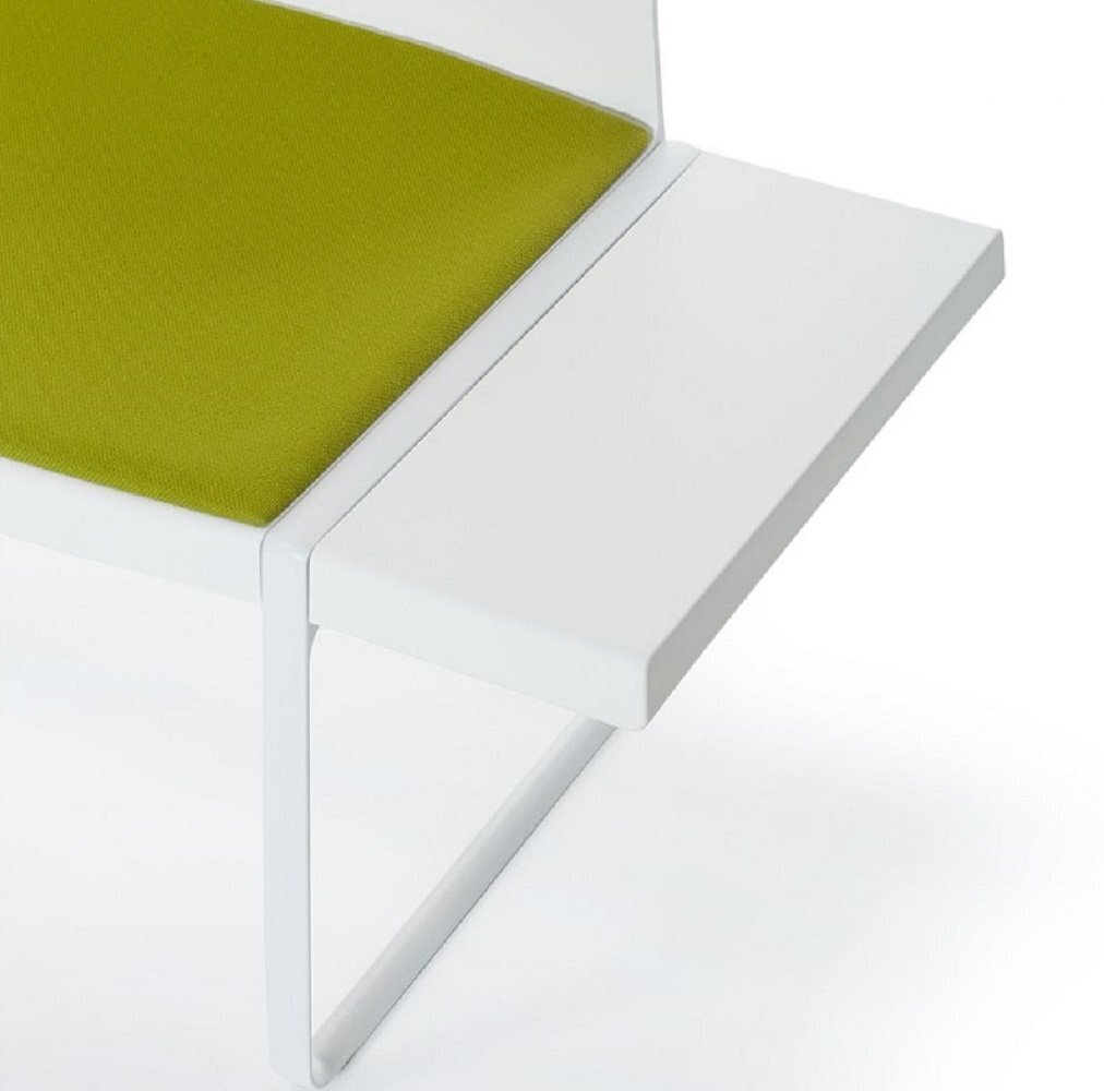 Pedrali Plural Bänke - Polypropylen White/White