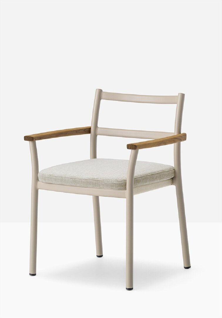 Pedrali Guinea 3694 - Outdoor Sessel - SA200E Sand / SA Sand - D130 White