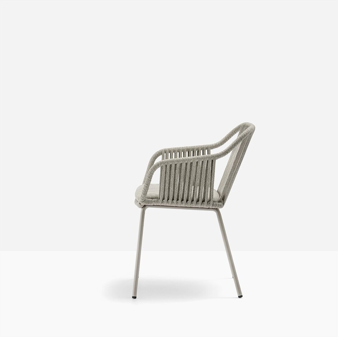 Pedrali Babila Twist 2795 - Outdoor Sessel - BE100E Beige - D22 White