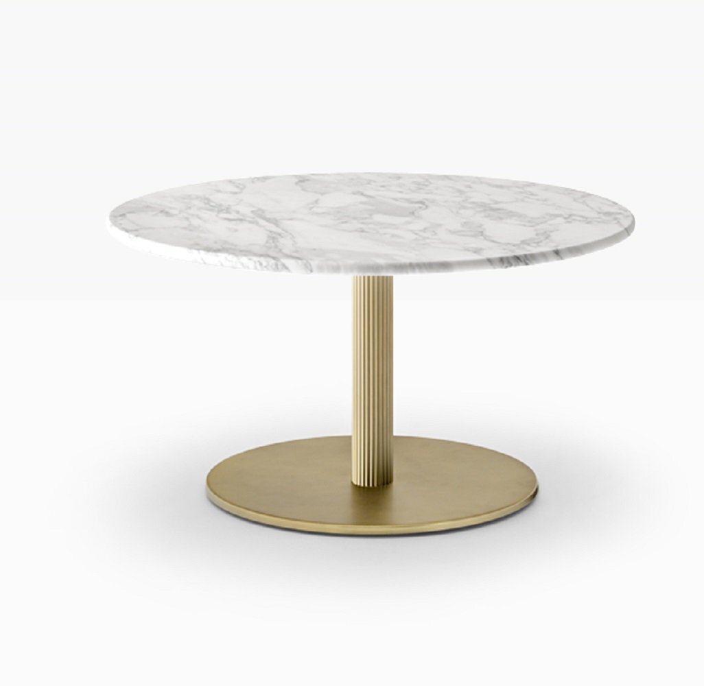 Pedrali Blume 5521 H360 - Bistrotisch - OA Antique brass steel - BP MBC Marble