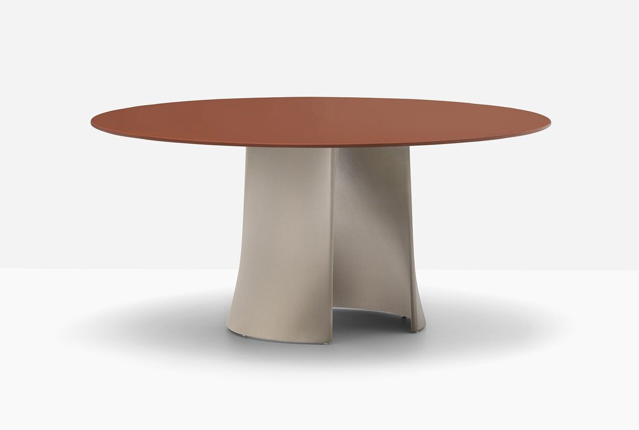 Pedrali Anemos ANMD149 - Outdoor Rundtisch - GR2 Grey - 0789 Rust