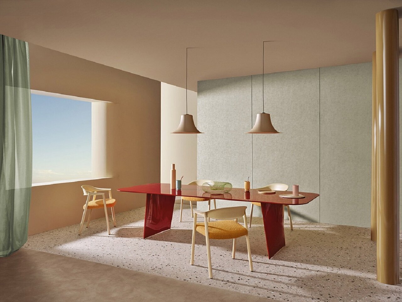 Pedrali Frank TFK - 240 x 100 Esstisch
