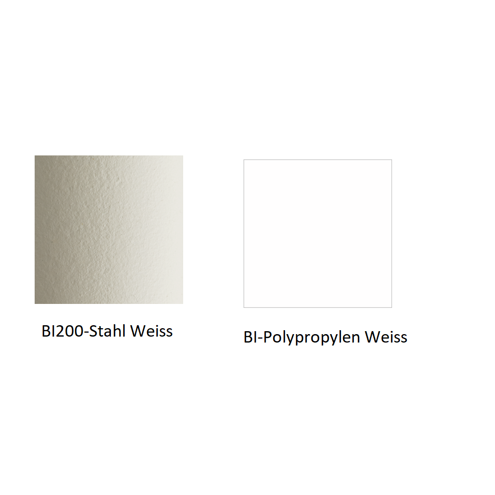 Pedrali Grace 411 Stuhl-BI200-Stahl Weiss-BI-Polypropylen Weiss