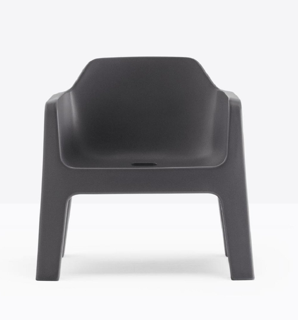 Pedrali Plus Air 631 Loungesessel-GA2-Polyethylen Grau