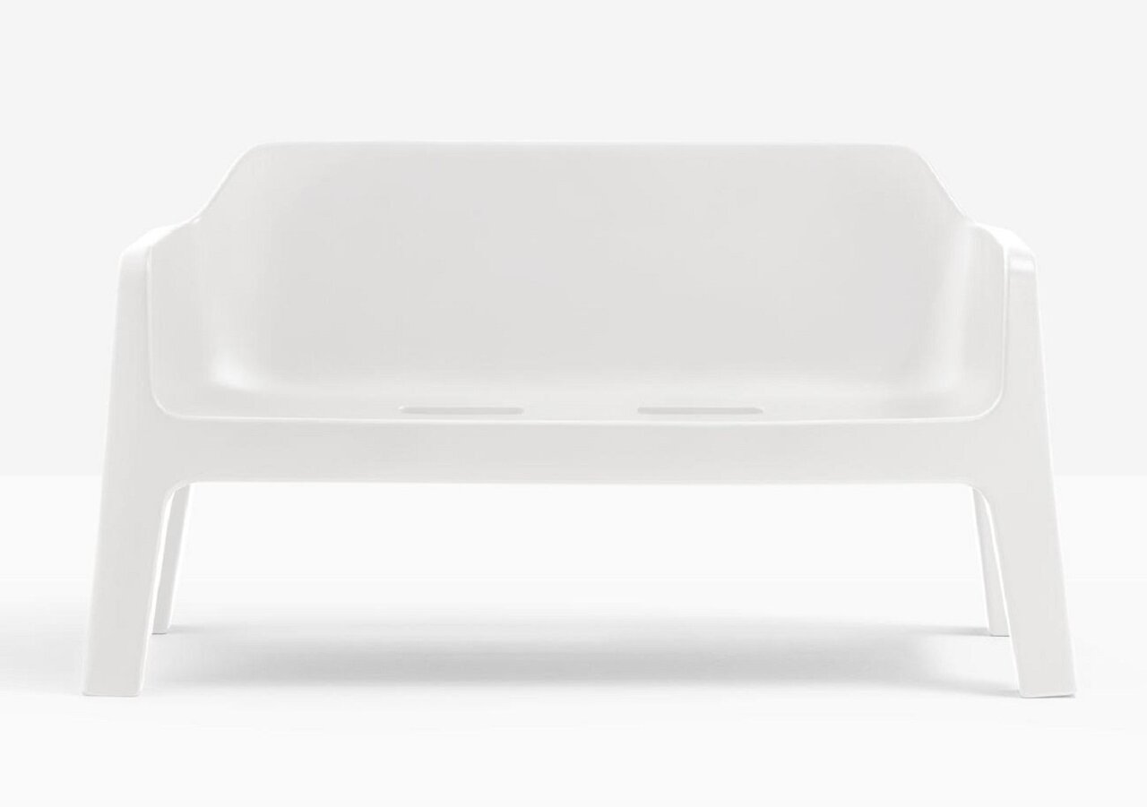Pedrali Plus Air 636 Stuhl-BI-Polyethylen Weiss