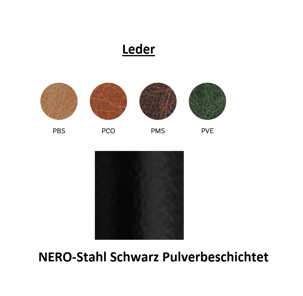 Pedrali Cube XL 1461-Kategorie P-NERO-Stahl Schwarz Pulverbeschichtet