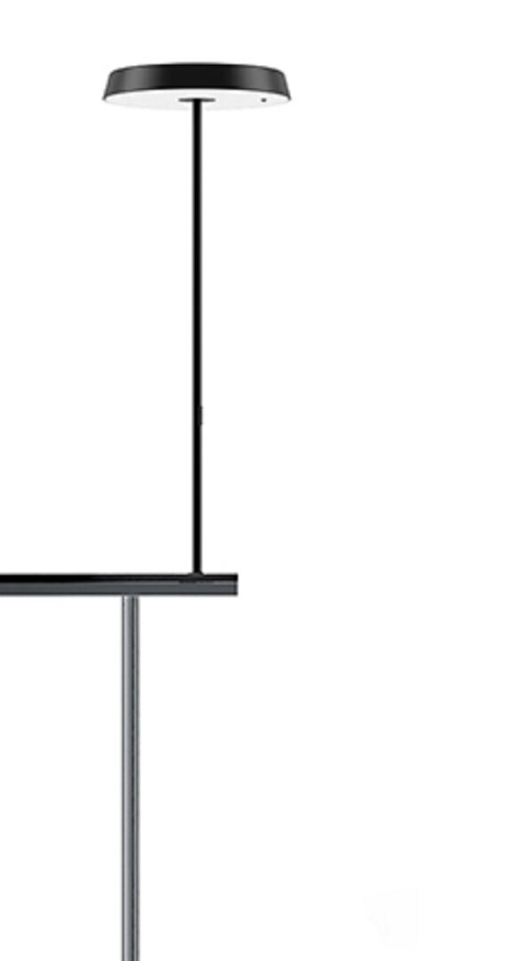 Belux Koi-S Tischaufbauleuchte Universal-D-Schwarz