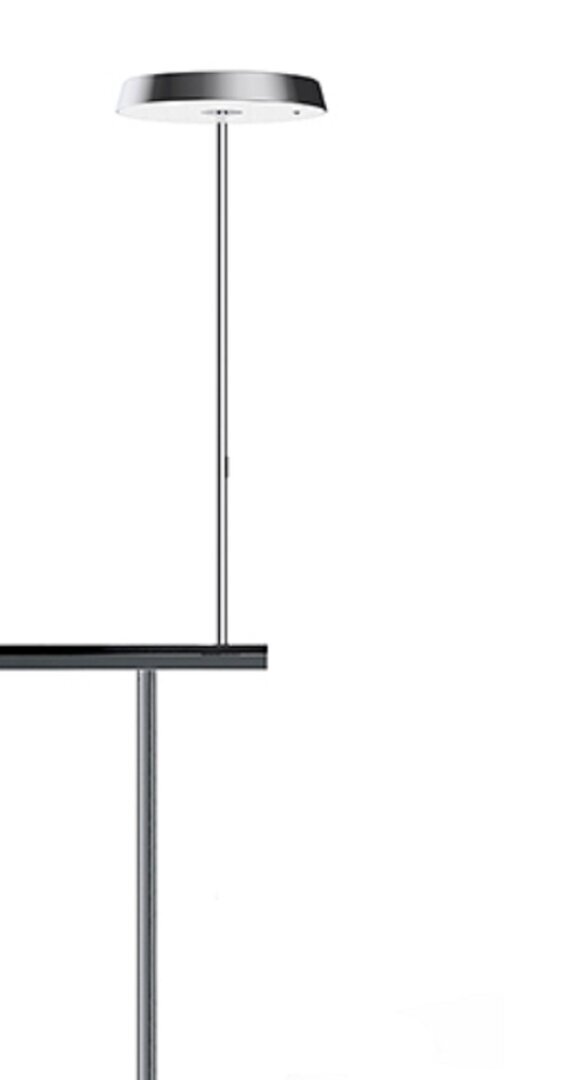 Belux Koi-S Tischaufbauleuchte Universal-D-Chrome