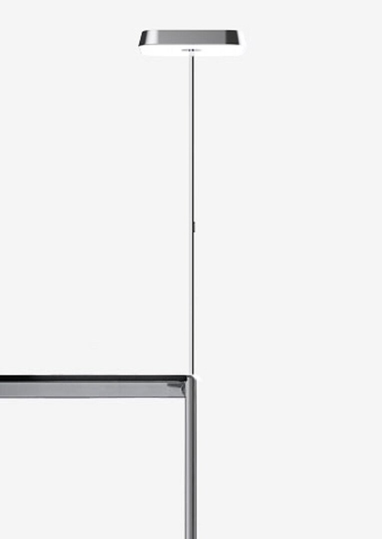 Belux Koi-Q Tischaufbauleuchte Universal-D-Chrome