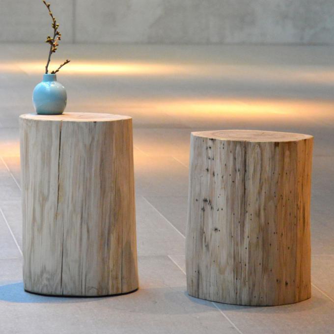 Jan Kurtz Block Hocker Eiche, rund
