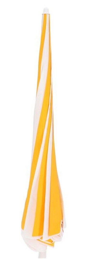Jan Kurtz Pagoda Sonnenschirm-Ø 250 cm- Weiß/Gelb