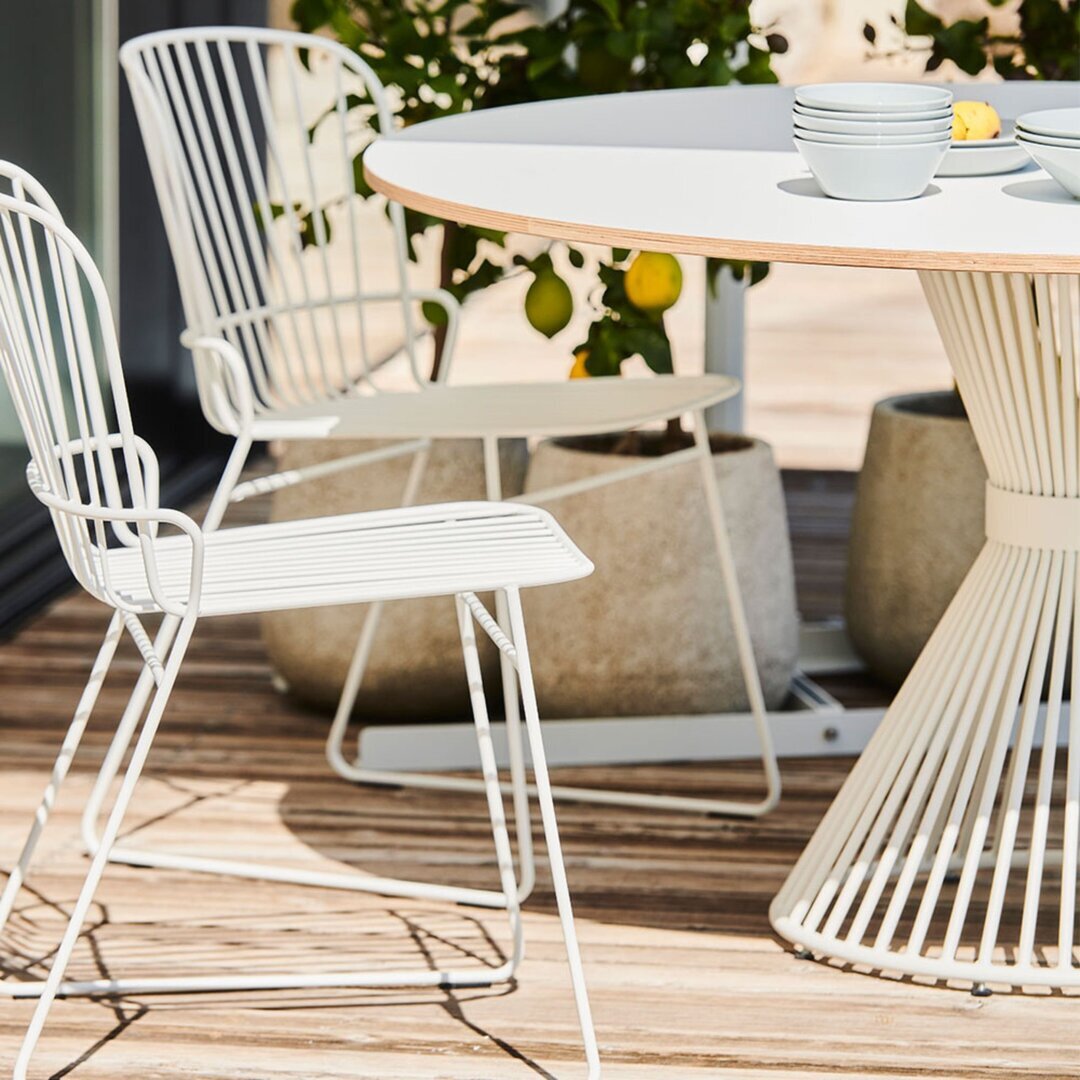 Jan Kurtz MORO Outdoor Tisch - Weiss - Weiss