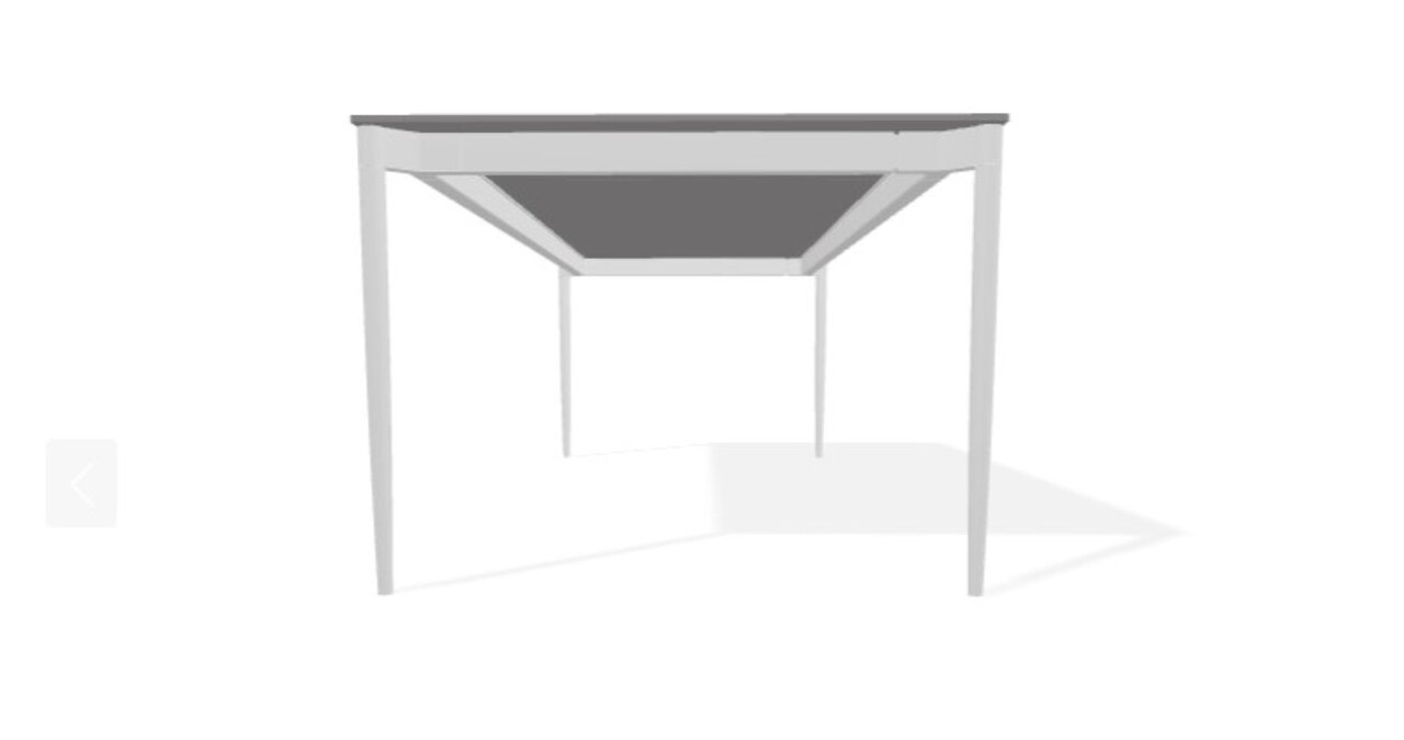 Joli Marguerite Ausziehtisch-Marguerite Ausziehtisch-Weiss-200 x 260 cm-Absolutes Weiß