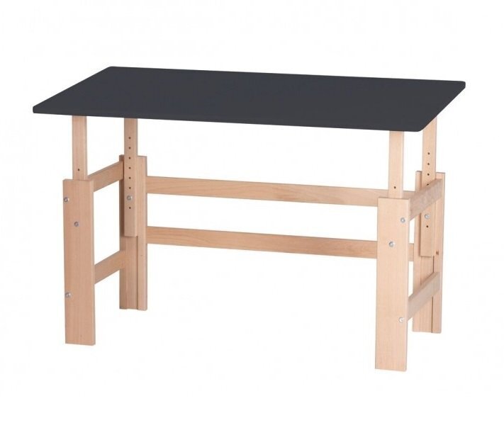 Manis-h Justierbarer Schreibtisch -  Antracit Grey 2