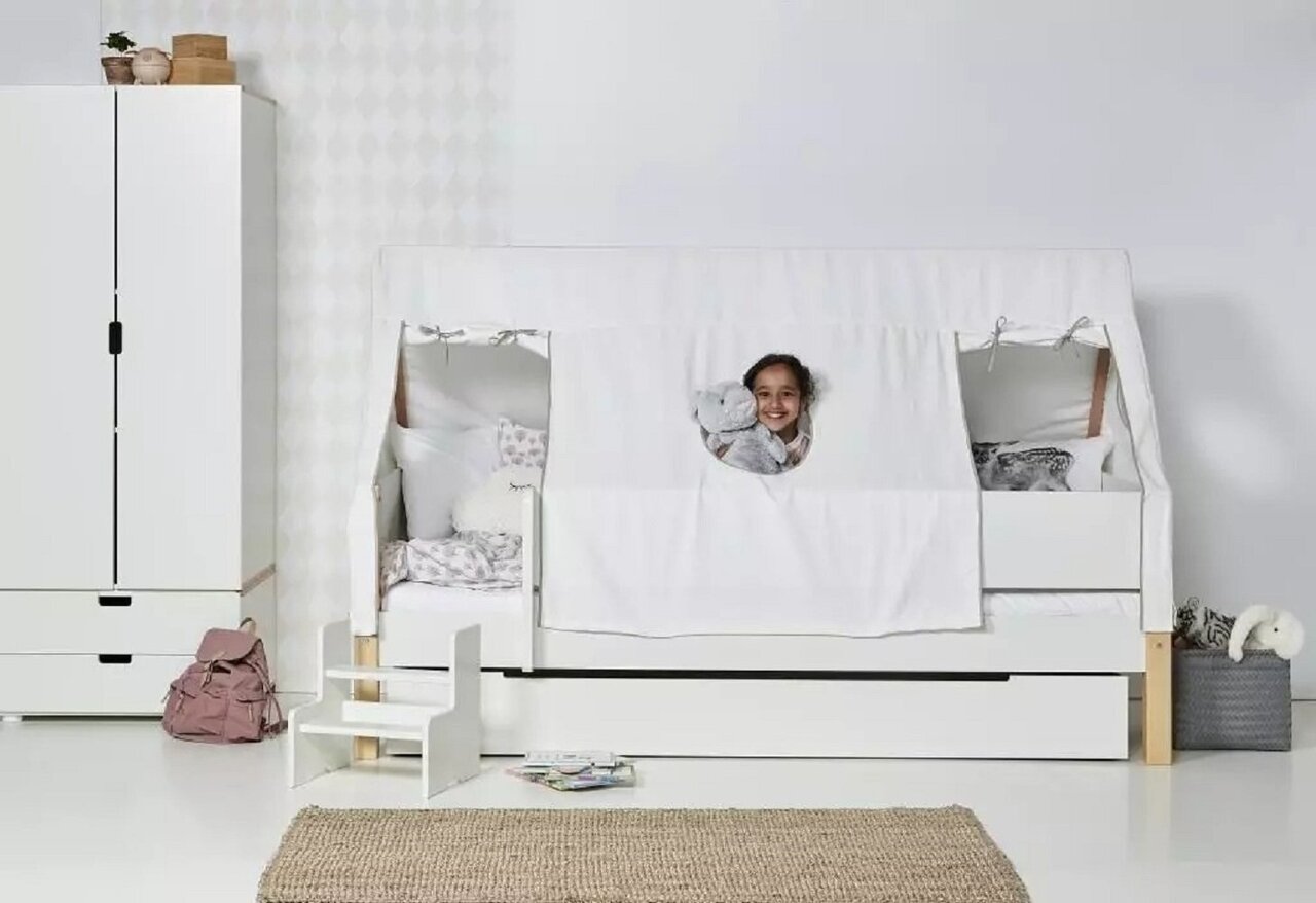 manis-h Bucherahmen für Bett